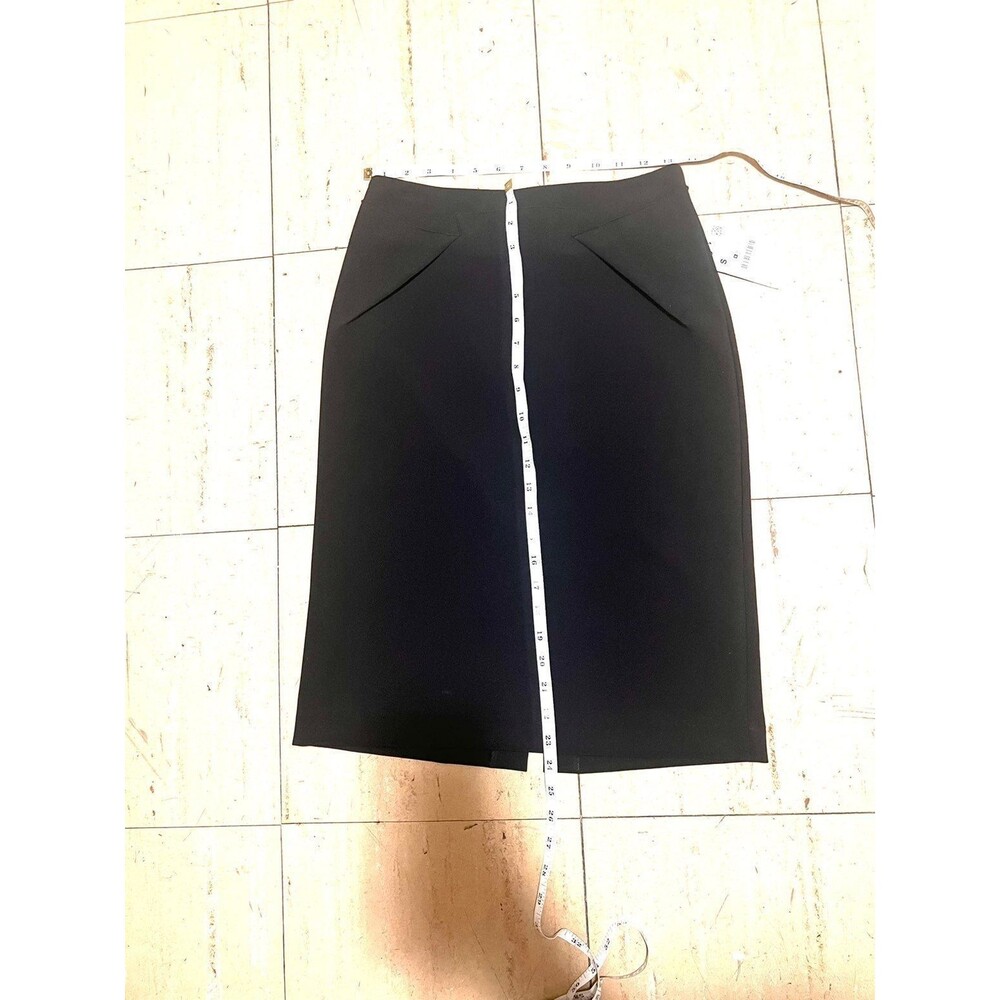 Zara faux flap pocket pencil skirt